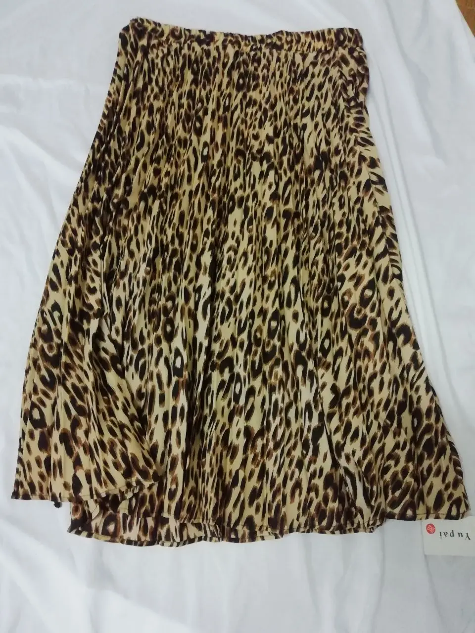 2020 размера плюс юбки весна лето Высокая талия сексуальный леопардовый принт