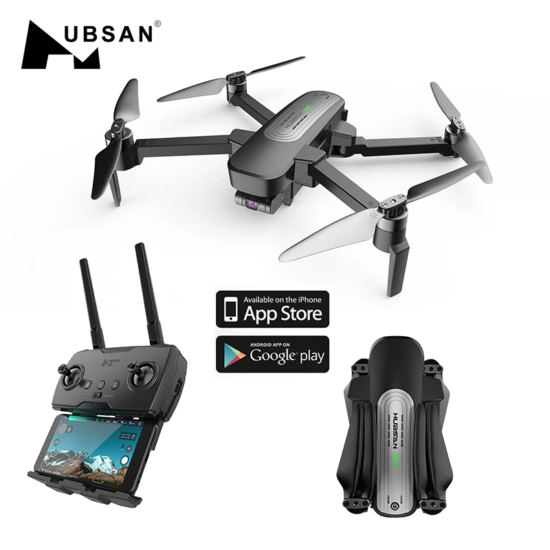 Hipac Hubsan H117S Zino GPS беспилотные летательные аппараты с 4K Камера 5 8 Г 1 км 3 осевой и