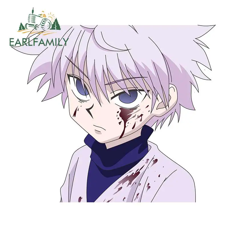 EARLFAMILY 13 см x 11 3 для Стиль Hunter X Господа Roi Zoldyck Сапожки в стиле Kurapika Наклейка