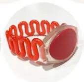 Red 125 кГц RFID EM4100/TK4100 браслет ID карта для замка шкафа - Цвет: Red