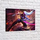 Картина League Of Legends - Проект Катарина красочная Картина на холсте, современный домашний декор комнаты