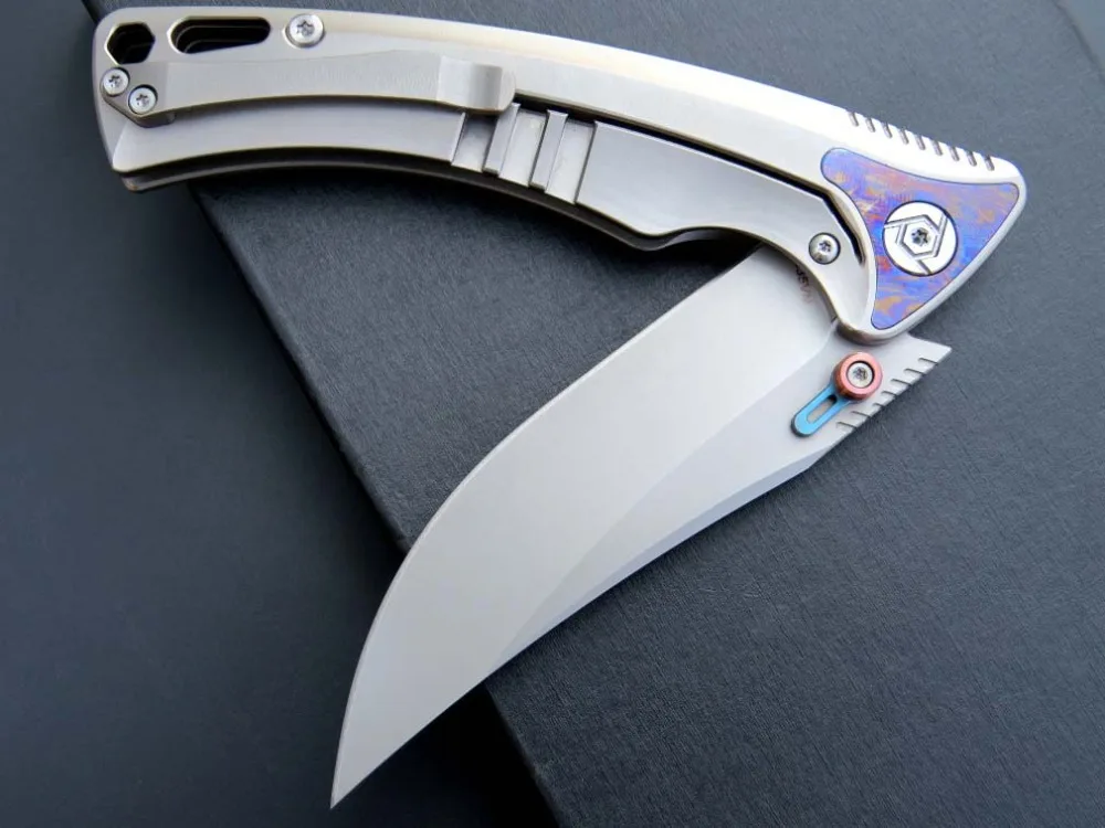 CH-Emperor карманный нож Jack knife S35VN лезвие титановый сплав Ручка Охотничий Тактический нож Фруктовый походный Нож EDC инструменты