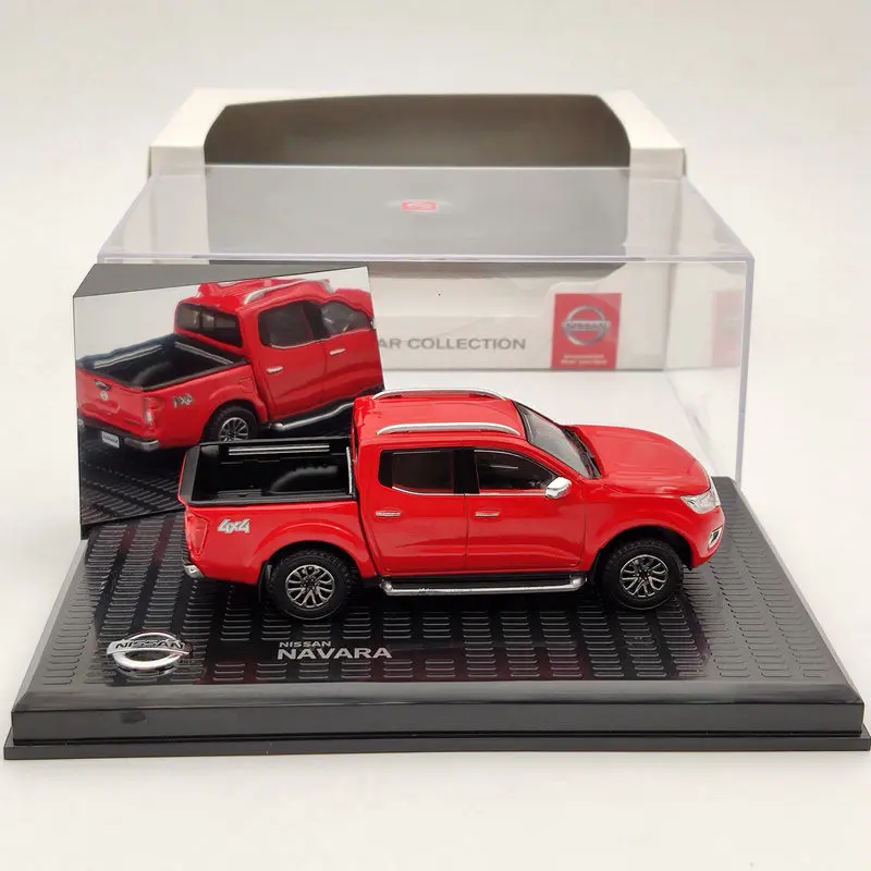 1:43 для N ~ san Navara 4x4 пикап красный литые модели Ограниченная Коллекция | Игрушки и
