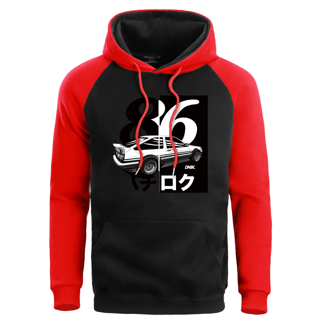 Толстовка с капюшоном для мужчин толстовки круглым вырезом Зимние японским