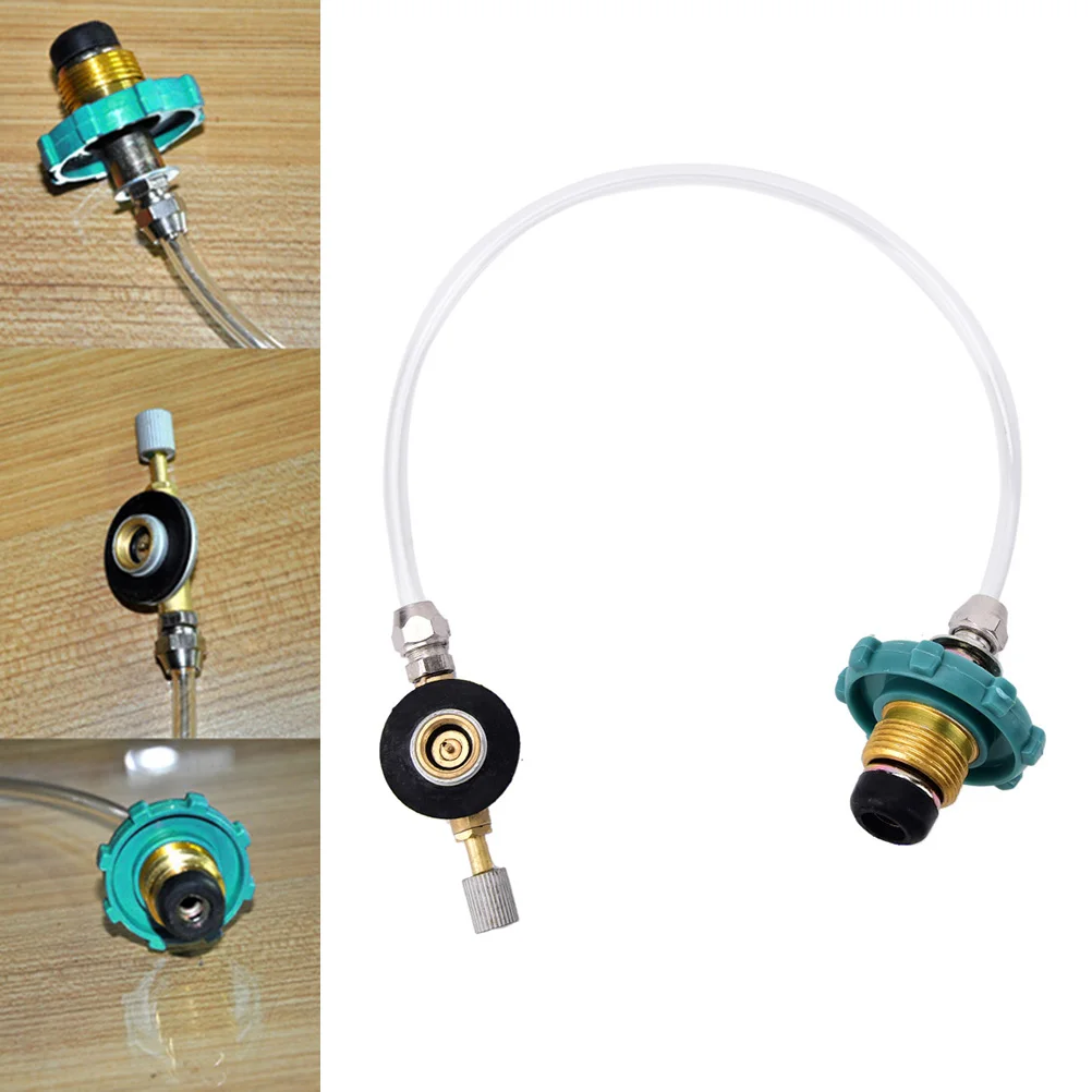 Наружная походная газовая плита пропан Заправка Адаптер плоская муфта для