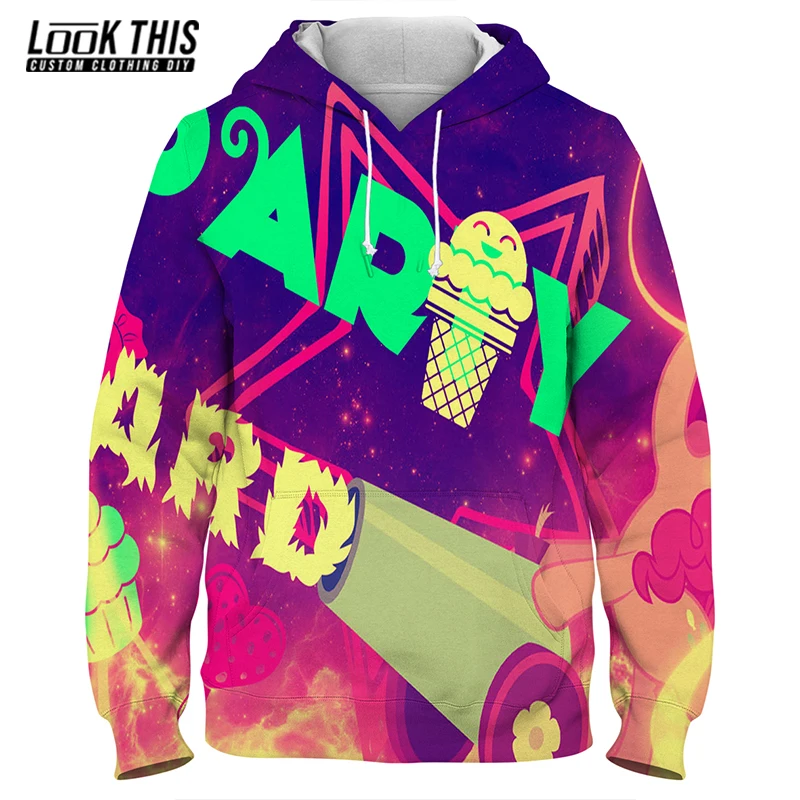 

Mysteryland 3D Men's Oversized Hoodies Long Sleeve Print Boy Male Hooded Hoodie Music Festival Style Sweatshirt Pullover Tops