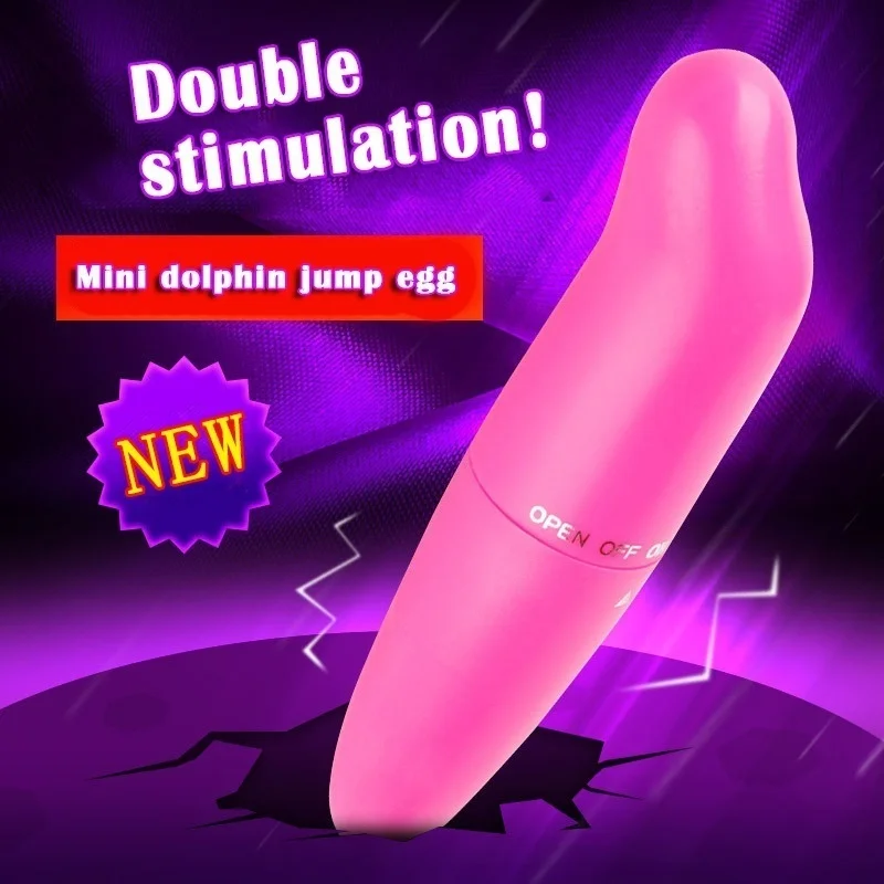 Сексуальный Маленький Дельфин прыгающее яйцо мини AV Женский вибратор