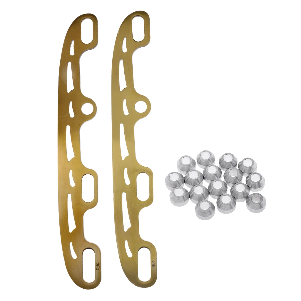 

Износостойкие лезвия для роликов из нержавеющей стали MagiDeal, 1 пара