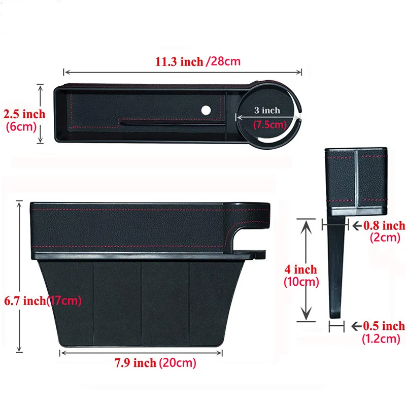 Универсальный автомобильный Органайзер коробка для хранения на переднее