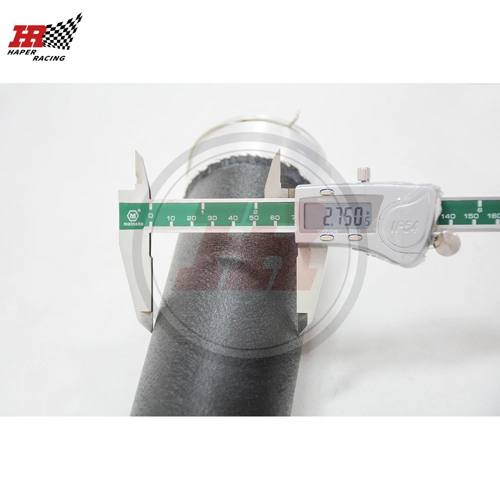 Алюминиевая впускная турбозарядная труба HP RACING 2 75 дюйма + усилительная для