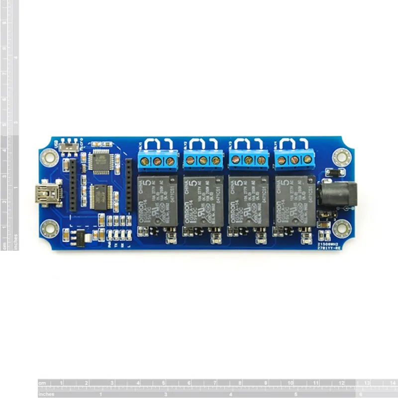 4 канальный USB/безпроводное управление триггерный релейный модуль поддерживает