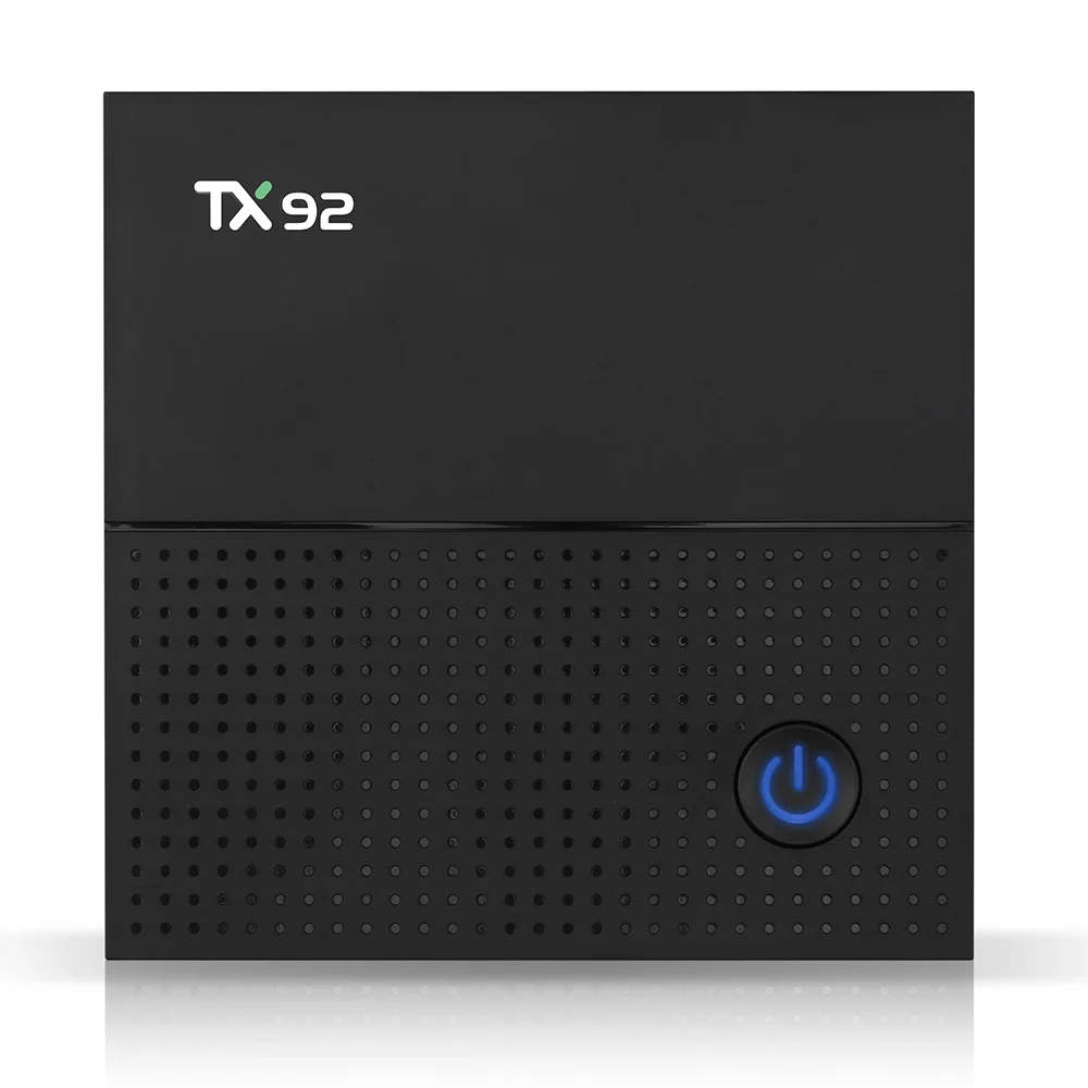 Oringal TX92 Android 7,1 Amlogic S912 Восьмиядерный 64 бит ТВ коробка 3 Гб/32 ГБ 4 к WiFi Bluetooth 4,1 Смарт медиаплеер - Цвет: TX92 Box Only