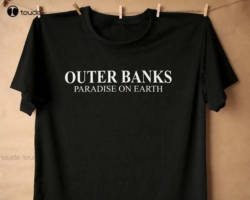 

Новинка, футболка с надписью внешний банки, рай на земле, спасательная футболка с внешним банкером, хлопковая Футболка Obx