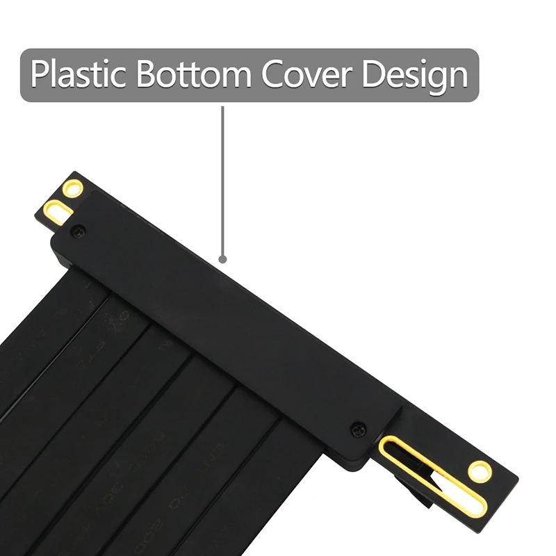 

New Version PCIe Riser Cable, 3.0 X16 PCI Express Riser Extender, Flexible High Speed 90 Degree GUP Riser Cable