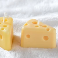 cheese shaped silicone candle mold chocolate fondant cake mould pastry baking decorating tools