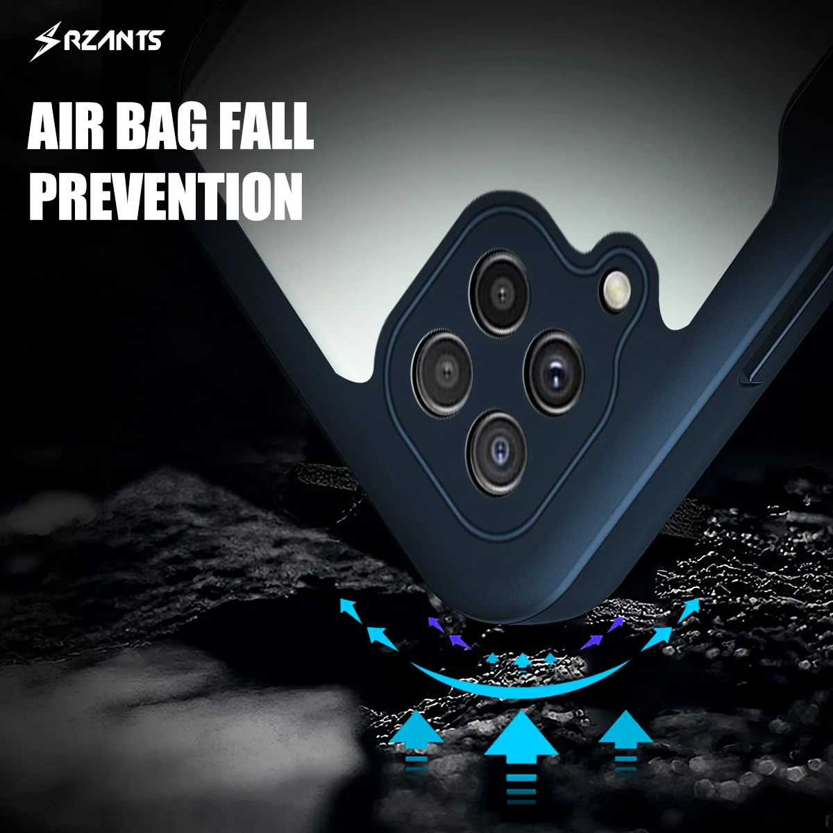 rzants for samsung galaxy a22 m32 4g 5g case 360 full body bettle clear cover without built in screen protector shocproof casing free global shipping