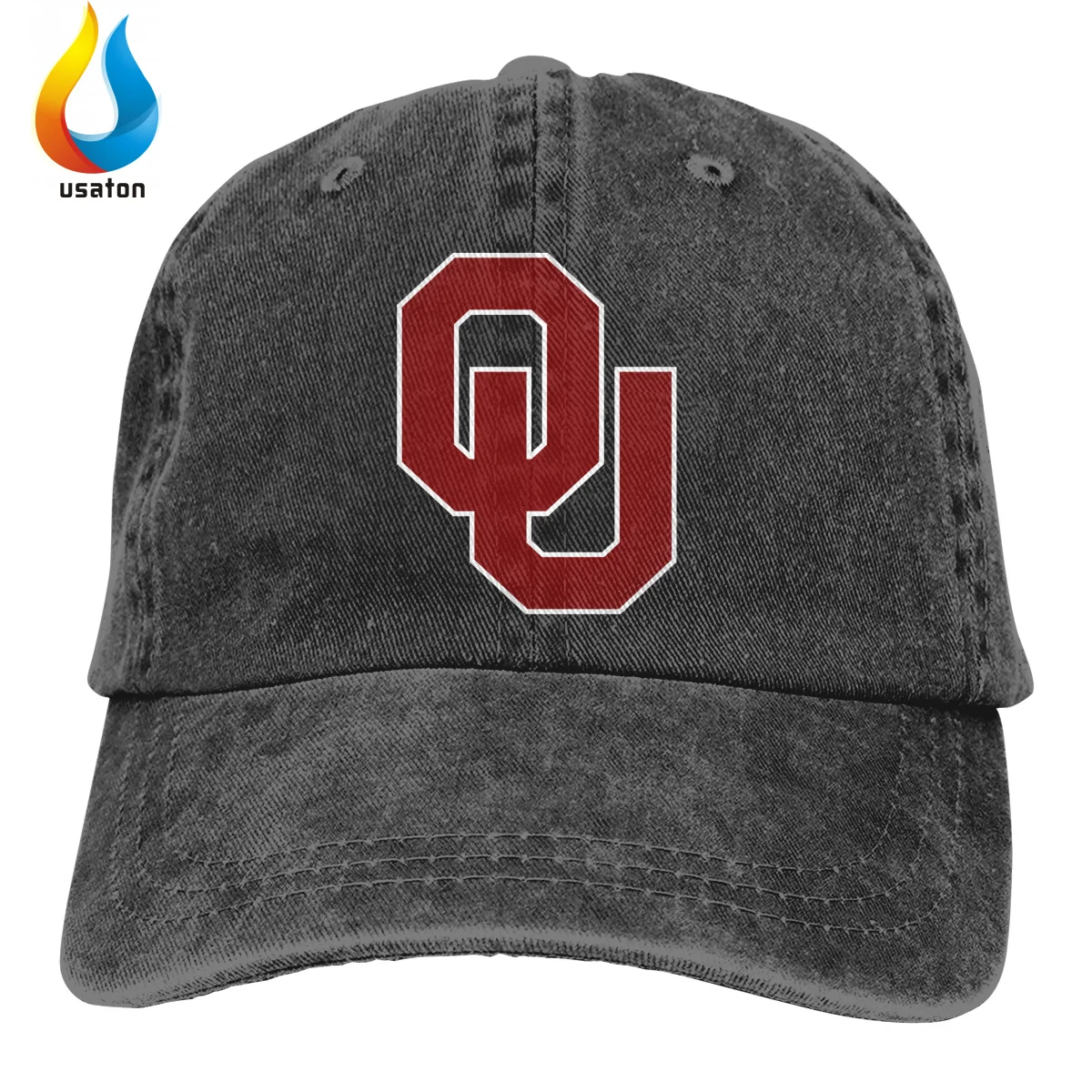 

Denim Baseball Cap Men Women Oklahoma Snapback Hat Summer Sports University Hip Hop Cap Gorras