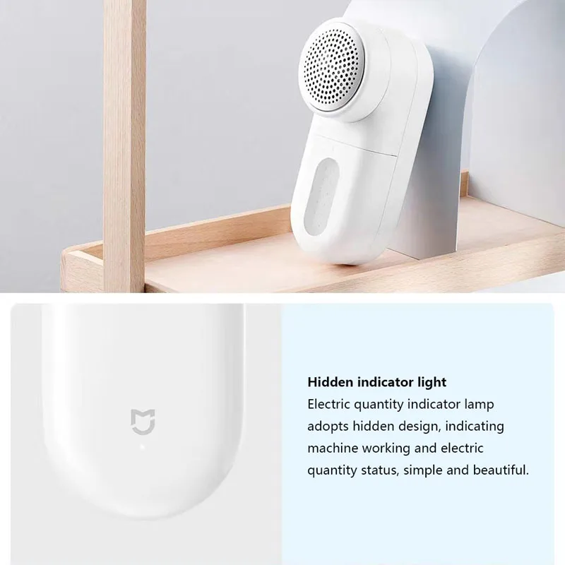 Портативный триммер Xiaomi Mijia устройство для удаления катышков с 5 ю листьями