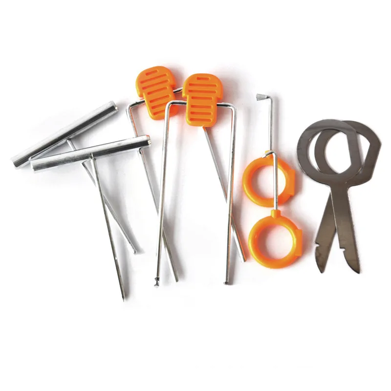 Новый 12 шт./компл. открыть удаления набор инструментов Авто Аудио дверной зажим