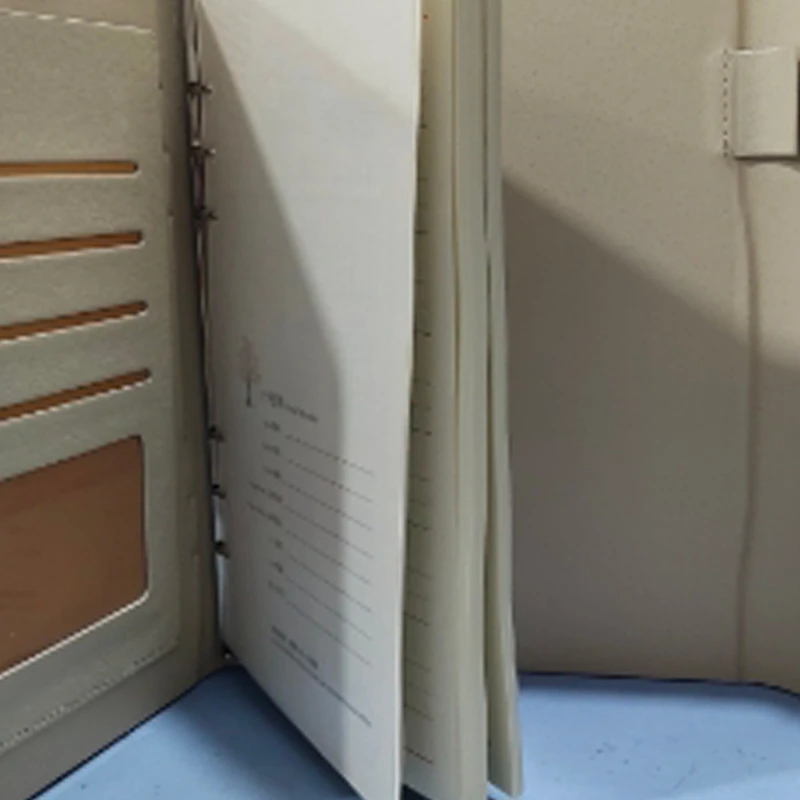 

A5 (16.5X23) Loose-Leaf Notebook Set (16.5X23) Can Be Filled and Bound Diary Notebook Business Notebook