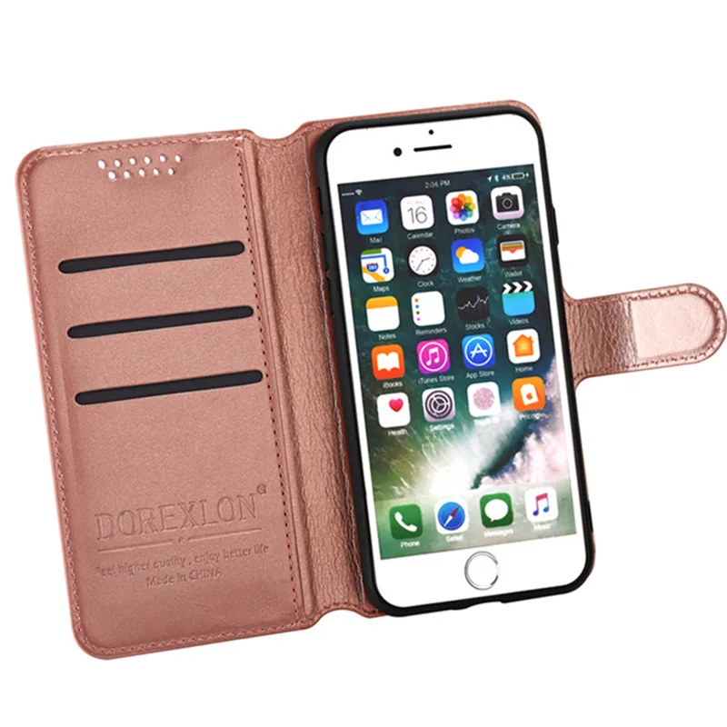 Винтажный кожаный бумажник для iPhone Pro X 11 XR XS Max роскошный высококачественный карт
