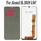 Shyueda 100% Oig Новый ЖК-дисплей для Alcatel 3L 2019 5,94 дюймов 5039D 5039U сенсорный экран дигитайзер с инструментами