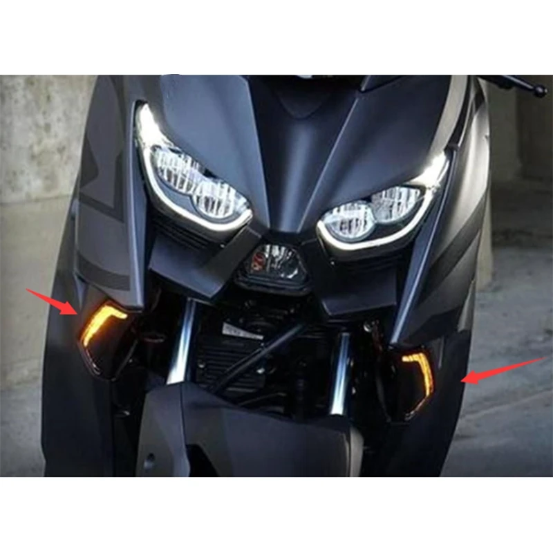 Для Yamaha Xmax300 250 Xmax-300 Xmax-250 Передняя Задняя Поворотная сигнальная крышка тамп Крышка корпуса Abs