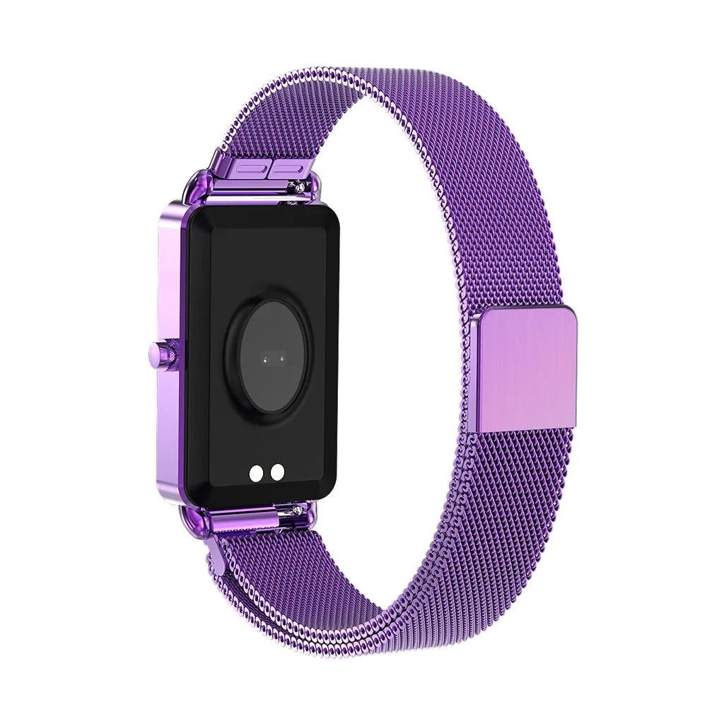 Роскошные бриллиантовые умные часы для женщин пульсометр кровяное давление