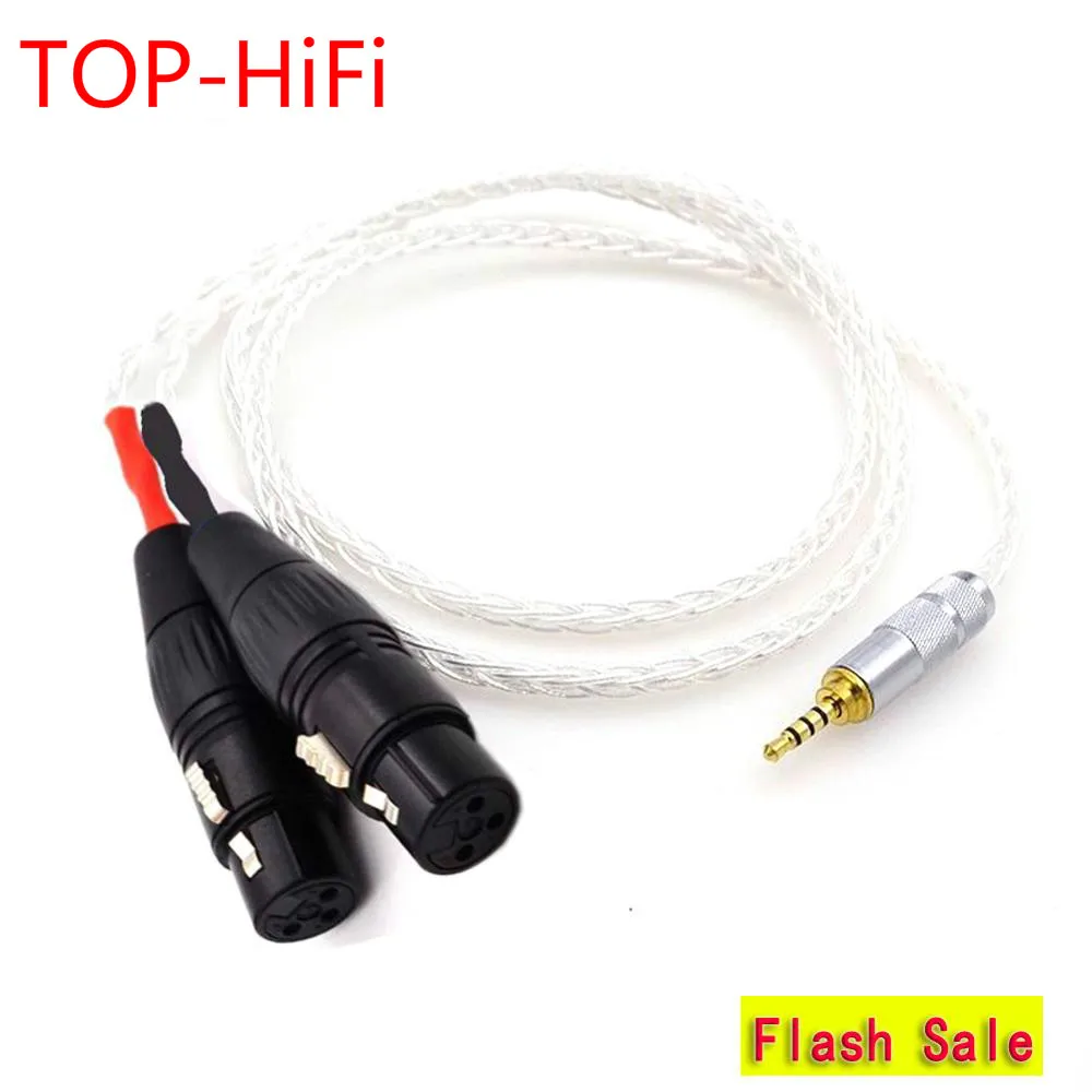 Кабель-переходник TOP-HiFi 4 4/3 5/2 5 мм TRRS со сбалансированным штекером на 2x3 контакта XLR