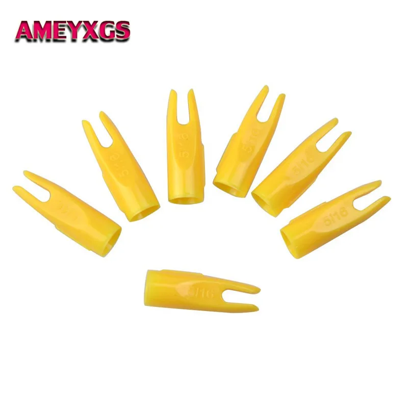 Штифты для стрельбы из лука 50 шт. 5/16 дюйма штифты дерева и бамбука сменный штифт