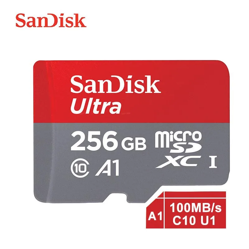 Карта памяти micro sd class10 micro sd карт 128 gb карты памяти 16 Гб оперативной памяти, 32 Гб встроенной памяти, 64 ГБ 128 100 МБ/с. карты памяти мобильного карта памяти для телефона - Емкость: 256GB
