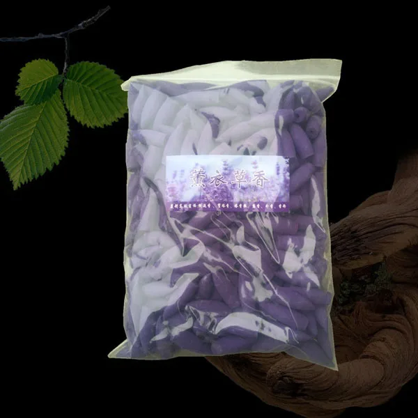 lavender Оптовые продажи благовоний с большим обратным потоком 200 г/500 г/1000 г Sanalwood Lotus Tower благовония s для керамической медной горелки - Аромат: lavender