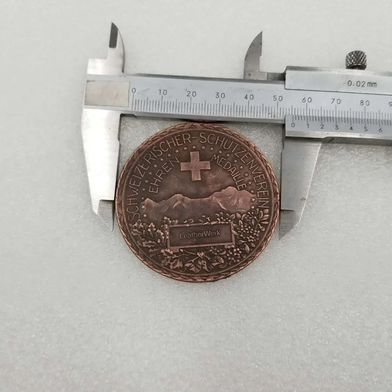 Медаль Чести швейцарского покровителя памятная Коллекционная монета подарок на