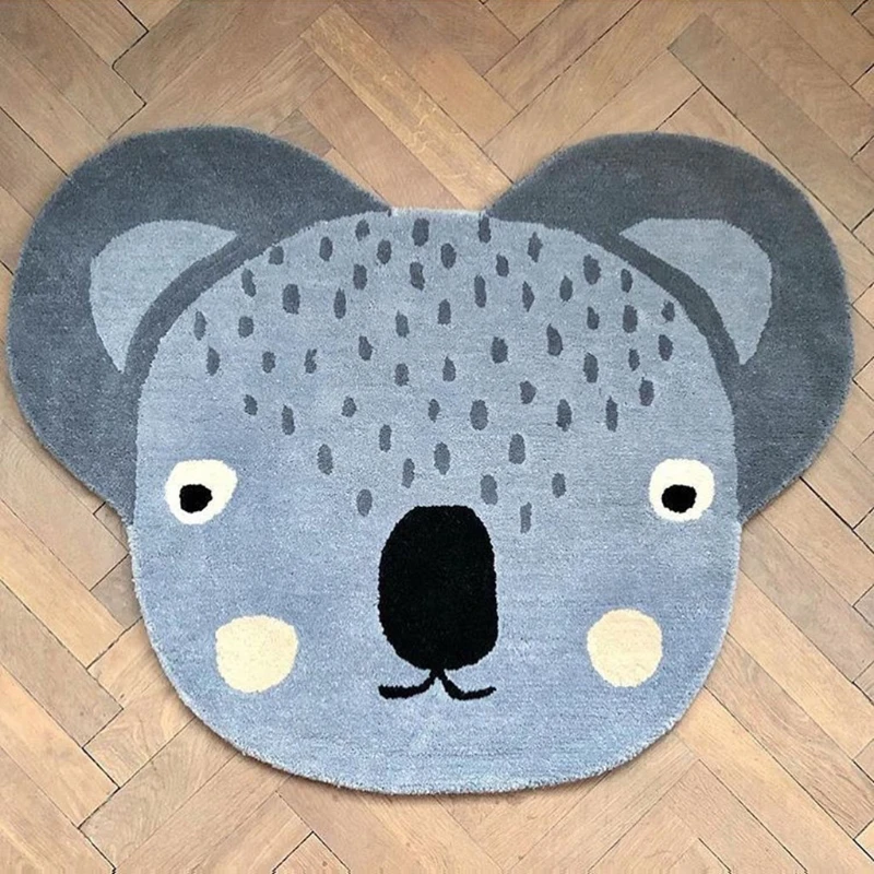 

Baby Play Mat Crawling Carpet Kids Room Floor Rugs Cartoon Koala Game Pad Playmat Children Bedroom Decoration