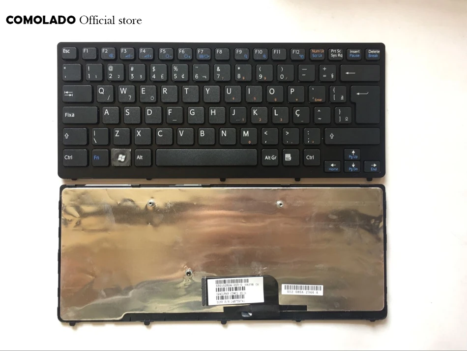 Бразильская клавиатура BR для Sony Vaio VPC-CW VPC CW VPCCW CW16EC CW18FC CW26EC CW28EC CW2S3C CW2S6C черная рамка клавиатура BR Макет