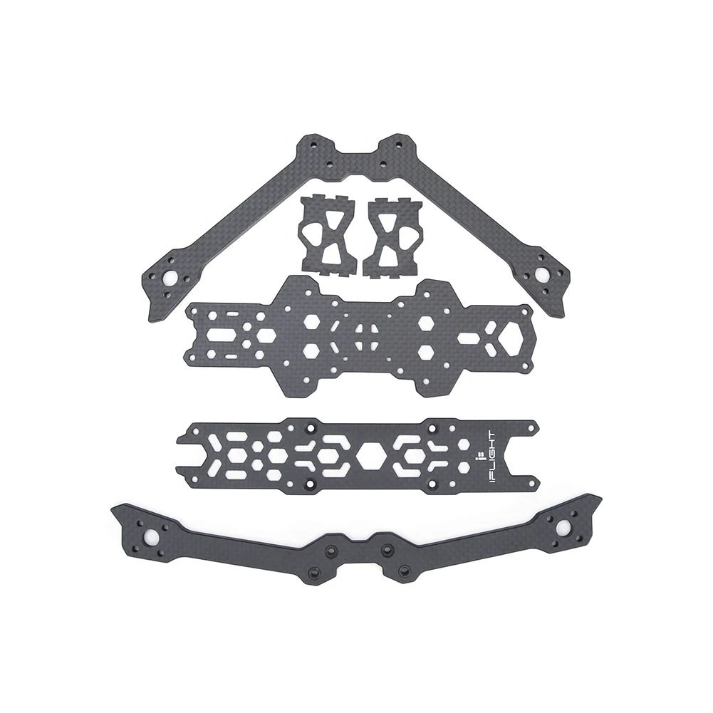 

iFlight TITAN DC5 V1.4 FPV Frame Replacement Part for side plates/top plate/bottom plate/front arm/rear arm/screws pack