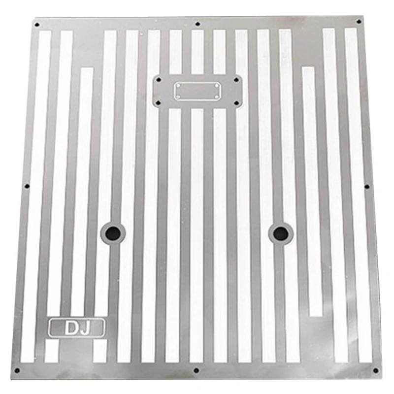 

2 Set RC Car Part: 1 Set Front Mesh Grille Intake Grille Cover & 1 Set Stainless Steel Rear Trunk Cover Anti-Skid Plate