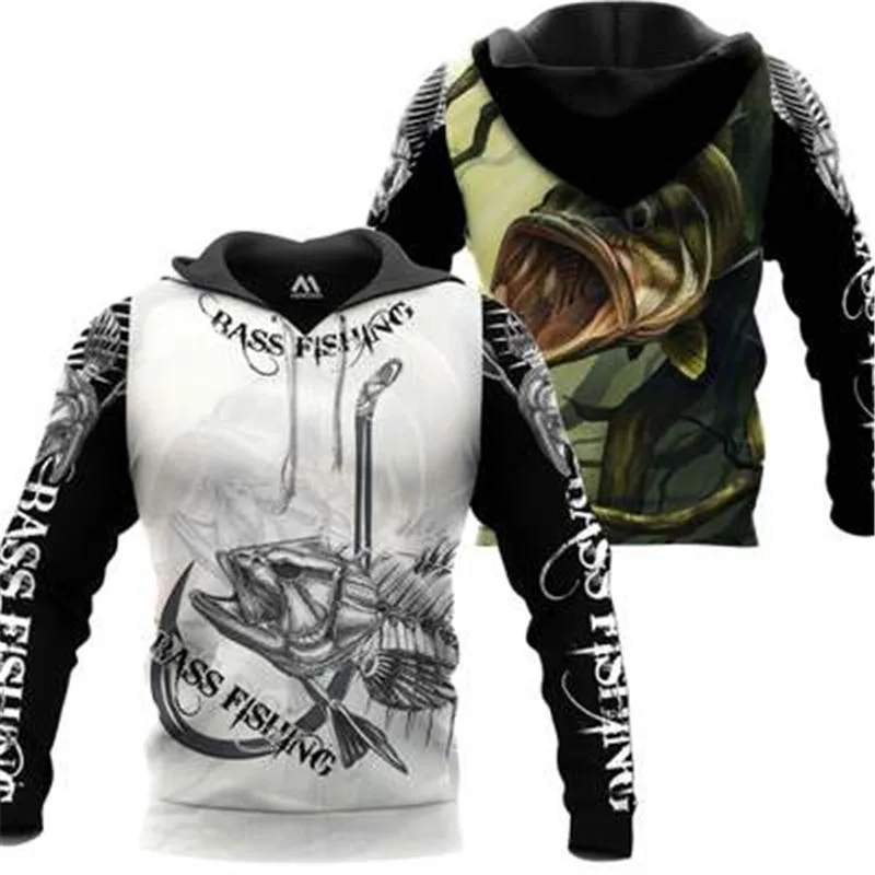 

New Fashion Animal Marlin Bass Fishing Harajuku casual Pullover 3DPrint /Hoodie/Sweatshirt/Jacket/Mens Womens