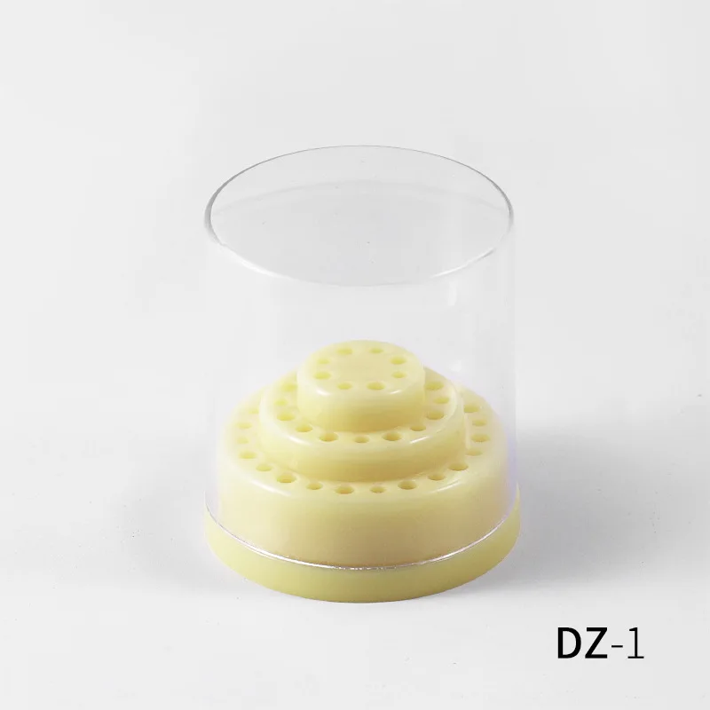 Контейнер для маникюрных фрез с подставкой и контейнером хранения аксессуары