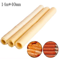 ydeapi sausage packaging tools 14m36mm sausage tube casing for sausage maker machine hot dog cooking tools edible casings