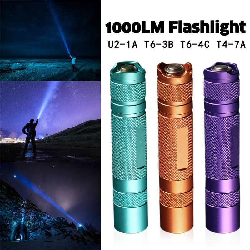 

Convoy S2+ 7135*8 Driver L2 U2 T6 1100LM 3/5Modes Super Bright EDC Floodlight Flashlight for Camping LED Torch Lantern Lamp