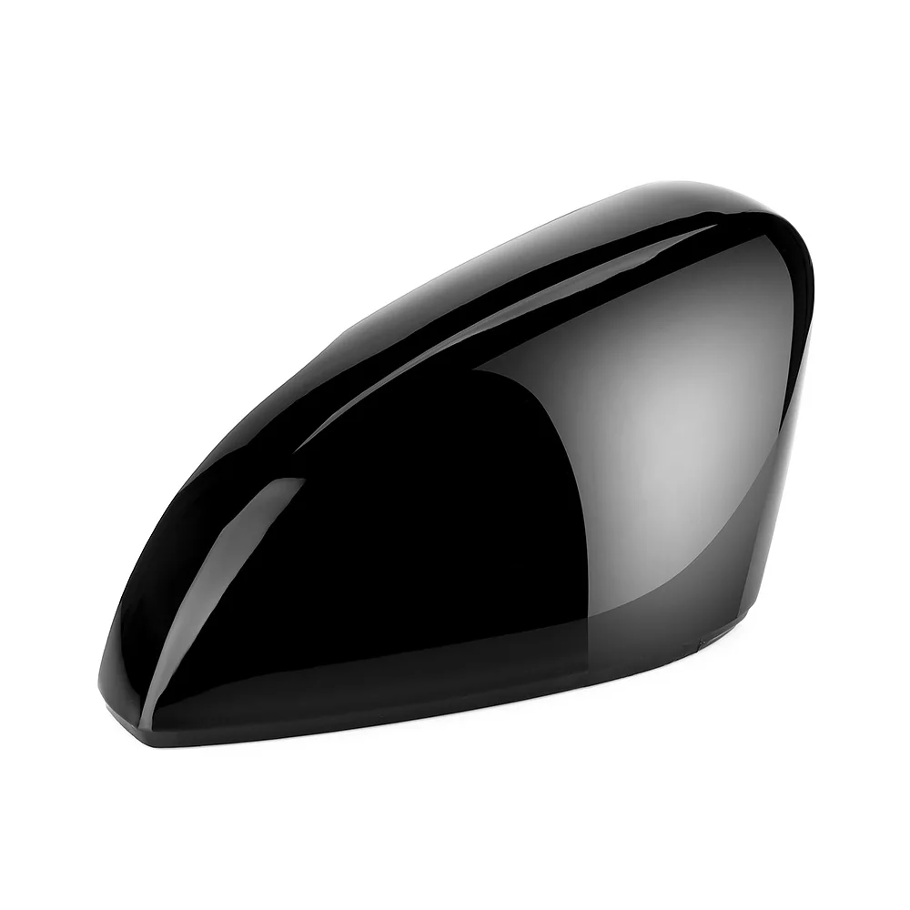 2 pieces For VW Golf 6 MK6 GTI6 R20 R Touran Side Wing Rearview Mirror Cover Caps Replacement Shell Glossy Black | Автомобили и