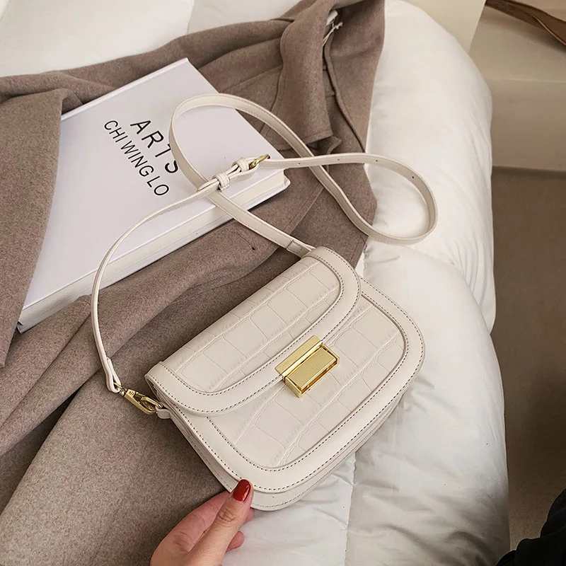 

Womens Handbags Women's 2021 New Fashion Red Versatile Small Square Simple Shoulder Messenger Bag Purses