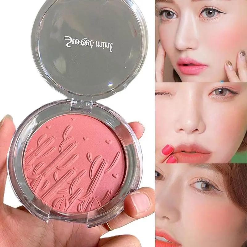 

6 Colors Blush Palette For Face Long Lasting Natural Up Cheek Blusher Make Women Contouring Nude Cosmetics Makeup A6A4