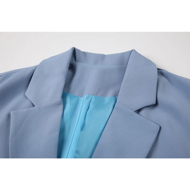 Women's Blazer Coats Loose Streetwear Badge JK Uniform Ladies British Style Casual Jacket Coat Female 2021 Autumn Clothing |
