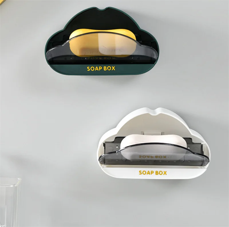 

Настенный держатель для мыла, нескользящая Коробка для мыла, поднос для ванной, сушилка для ванной