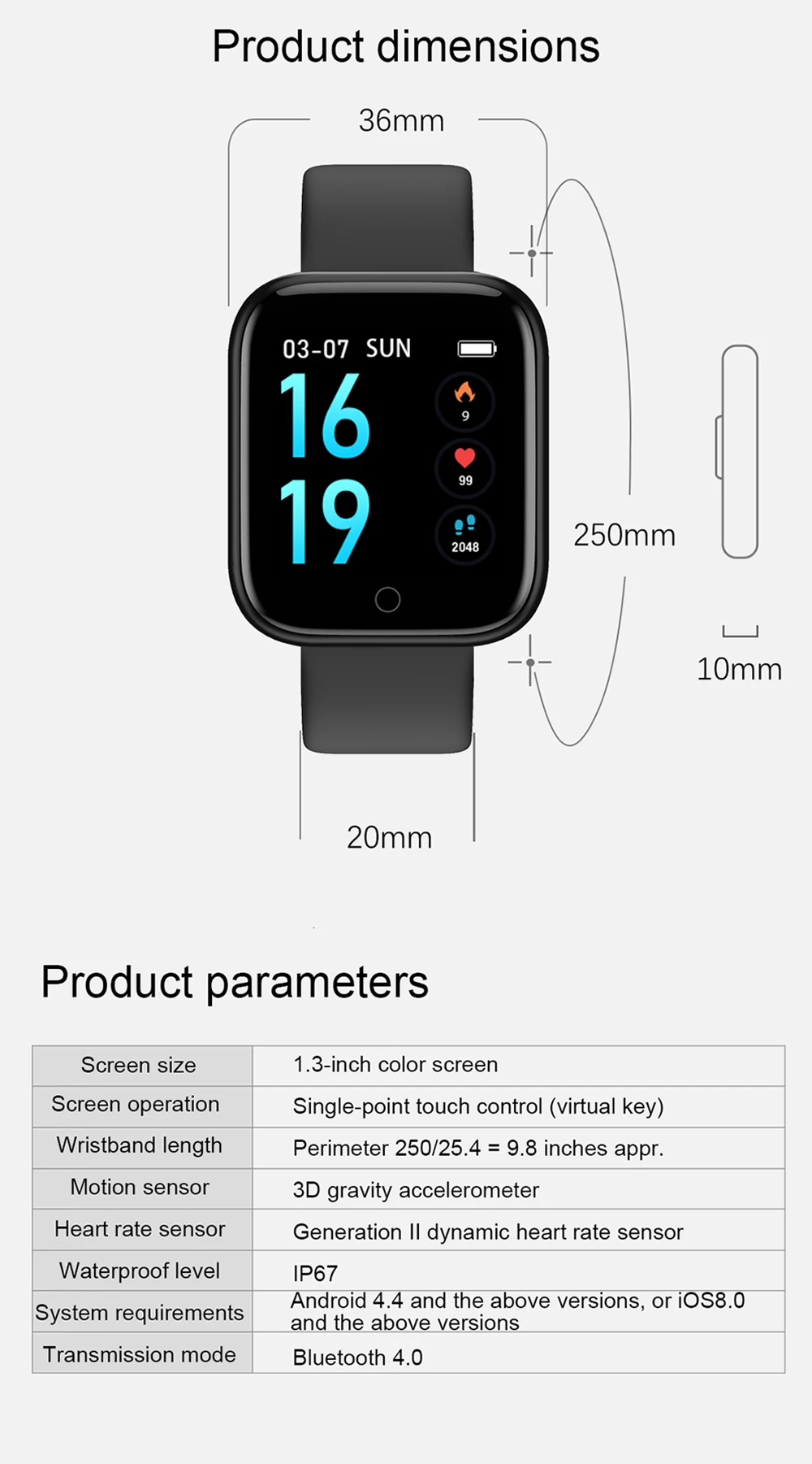 T80, Bluetooth, умные часы для женщин, пульсометр, водонепроницаемые, Смарт-часы для Apple, IPhone, Xiaomi, монитор сердечного ритма, фитнес-трекер