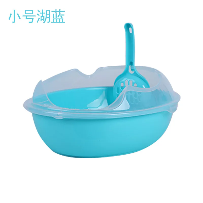 Товары для собак и кошек полузакрытый Овальный Кошачий наполнитель песочный