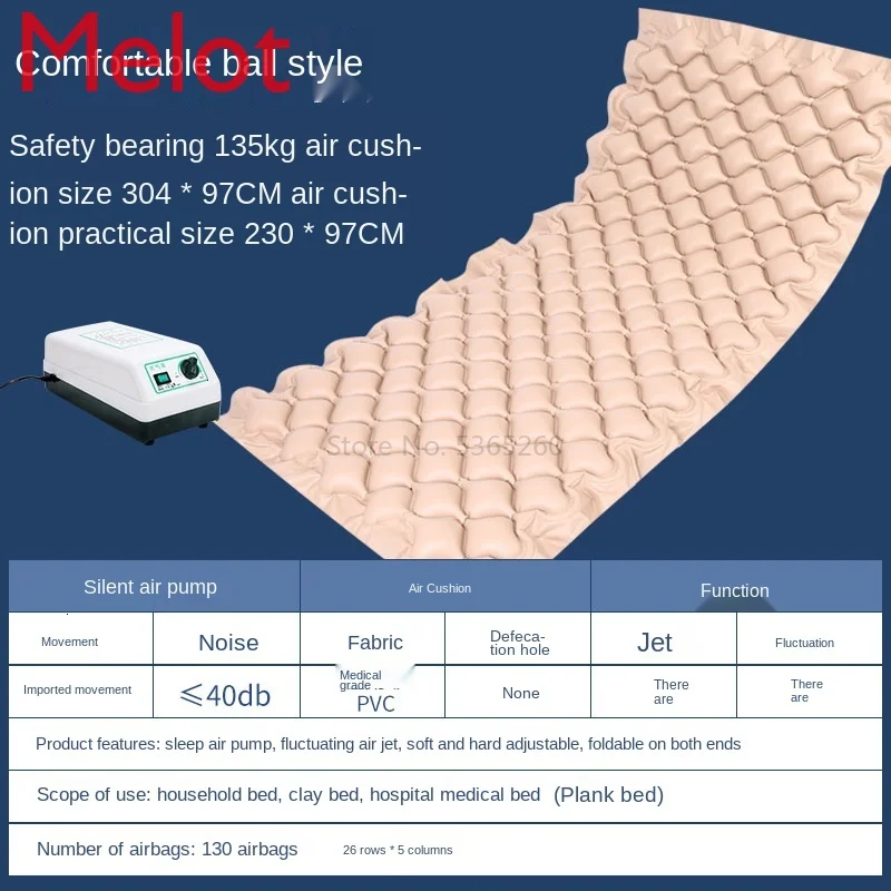 

Prevention Bedsore Gas Mattress Household Air Cushion Sheet People Medical Bedridden Patient Paralysis Aged Nursing Turn Over