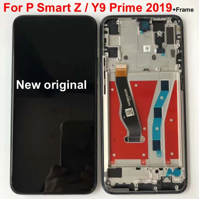 Оригинальный черный 6 59 дюймов для Huawei Y9 Prime 2019/ P smart Z STK-LX1 ЖК-дисплей сенсорный